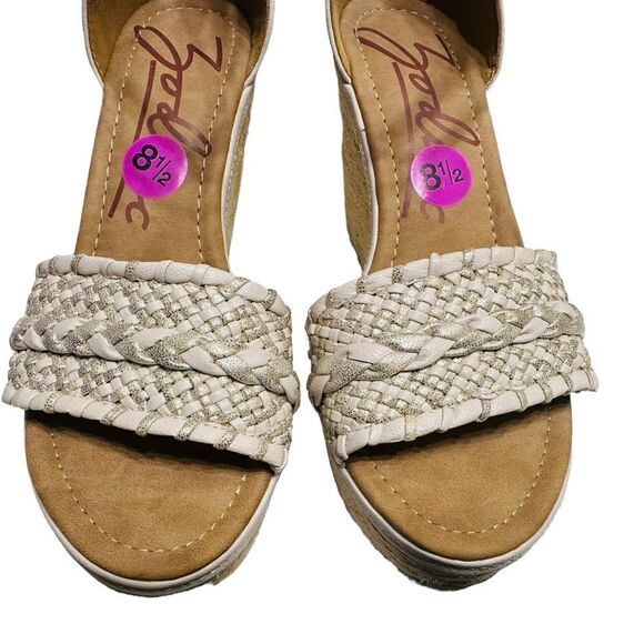 ZODIAC Women's, Sabeen Sandal Platform Off White Cork Wedges Strap Size 8.5 NWT - Picture 4 of 9